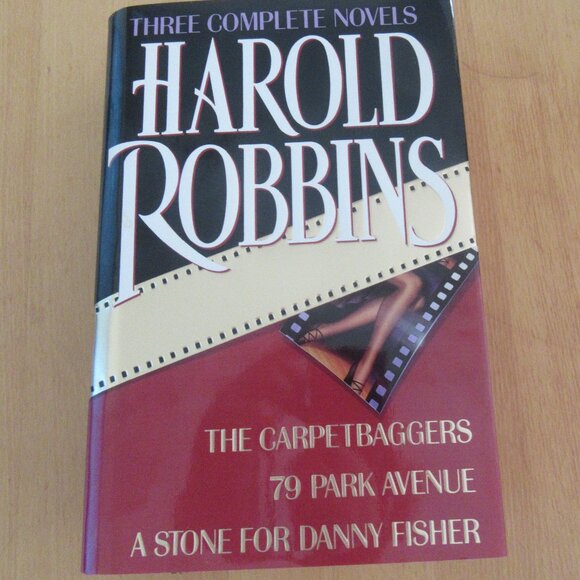 THE CARPETBAGGERS;79 PARK AVENUE;A STONE FOR DANNY FISHER Harold Robbins (HC 94) - Picture 1 of 10